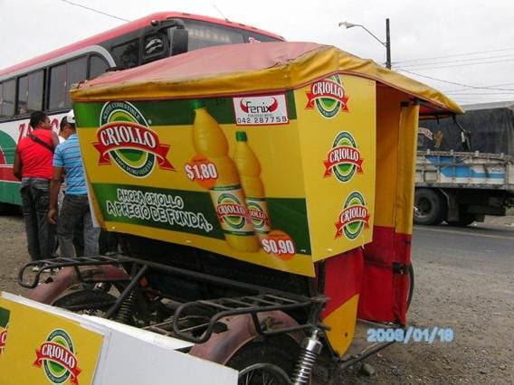 Publicidad en tricimotos
